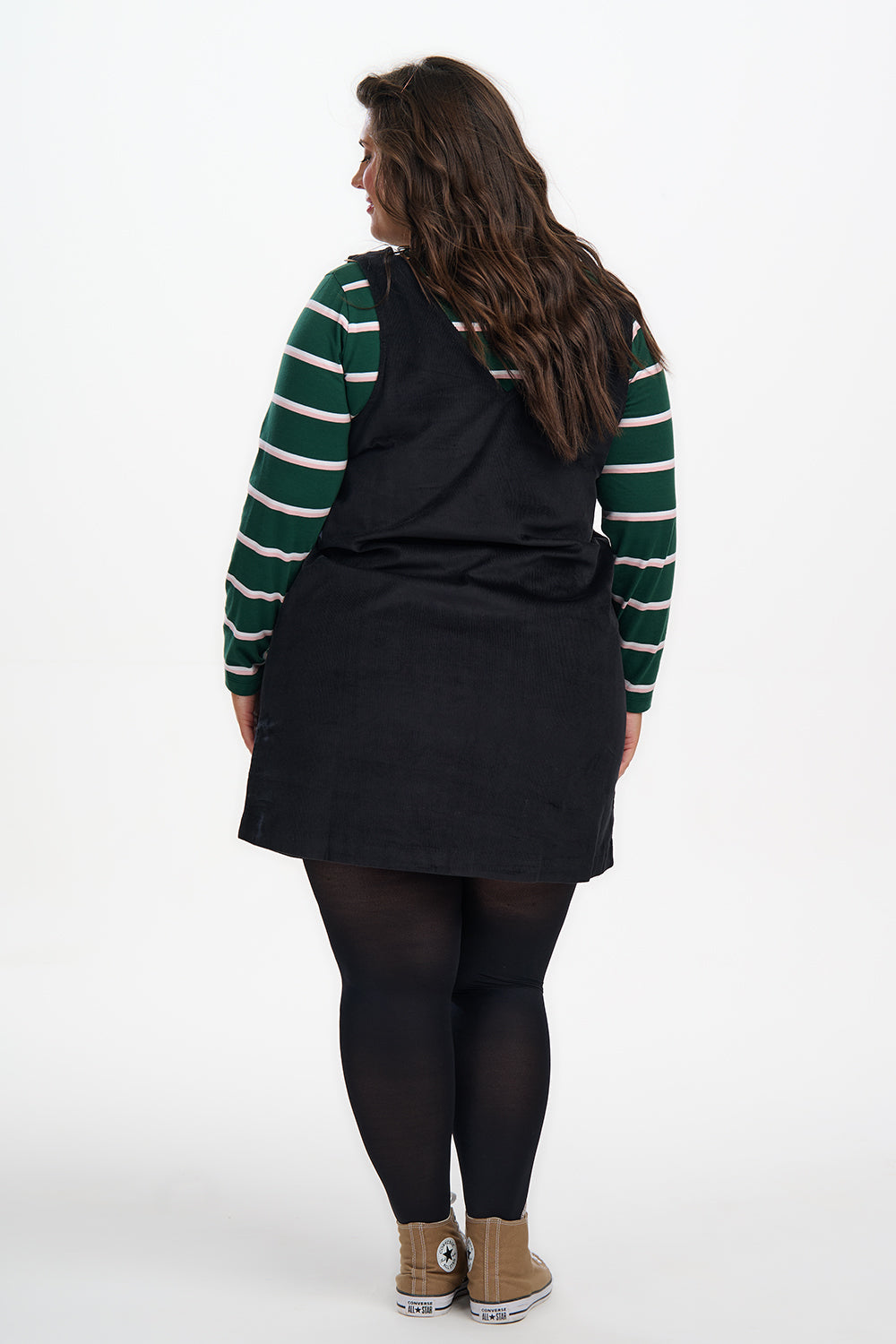 Kacy Tunic Dress - Black Cord